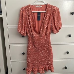 Abercrombie pink petite dress nwt